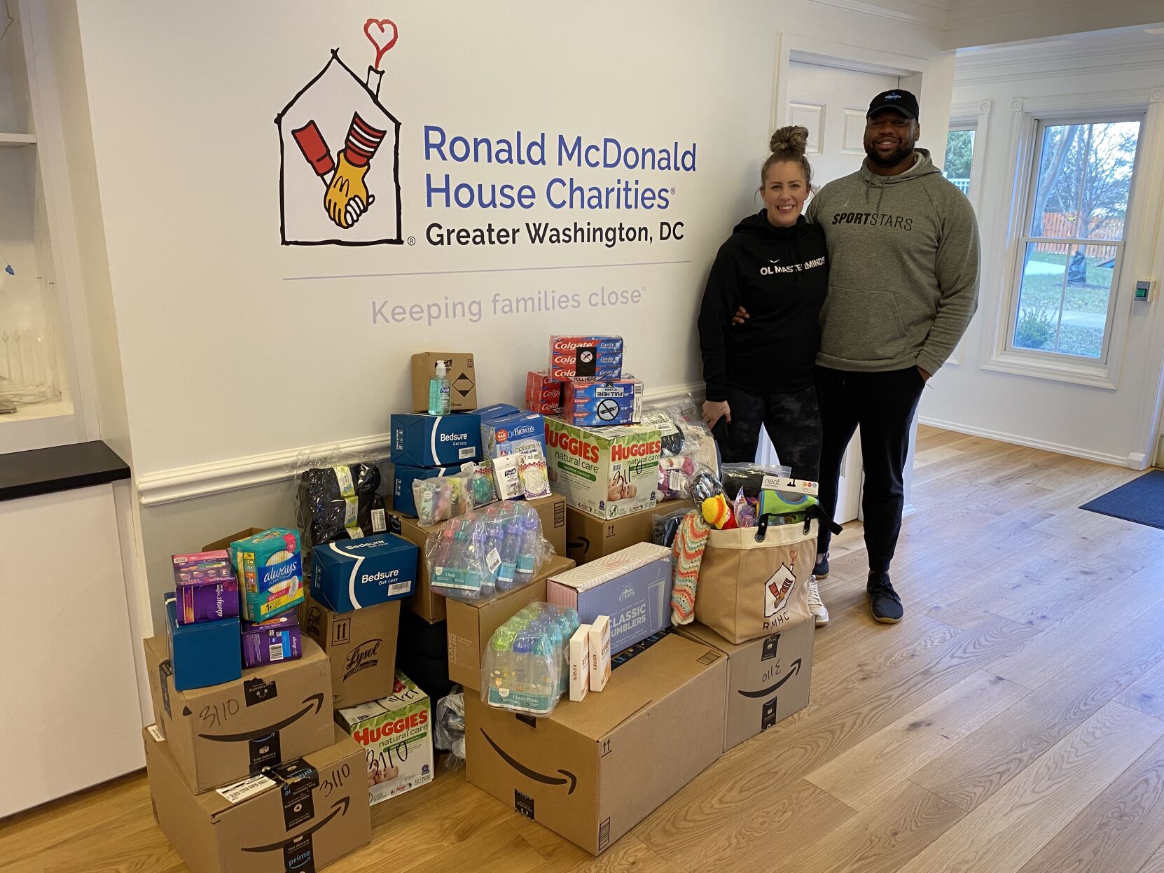 Charles and Jennifer and their incredible donations.jpg